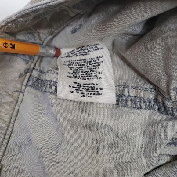 Hei Hei Anthropologie Jeans Camo Cargo Utility Pockets Lightweight Women's Sz 2 - Picture 15 of 16
